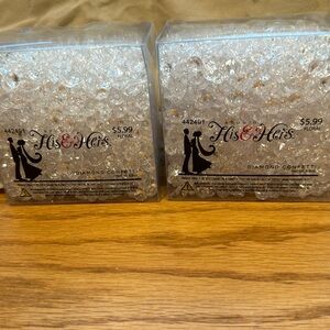NIB 2 boxes diamond scatter crystals
